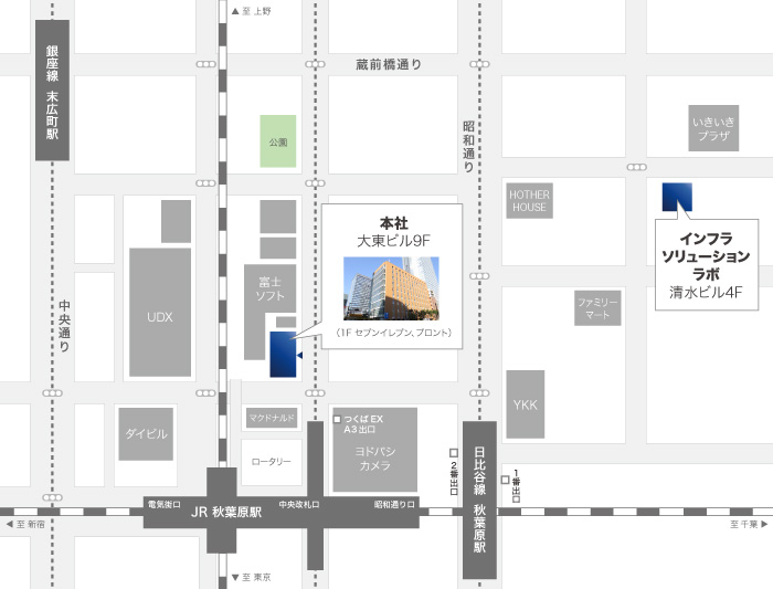 アセンテック地図