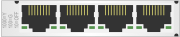 4port 1GBASE-T カード