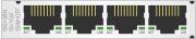 4port 10GBASE-T カード